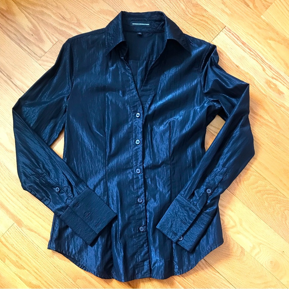 Express Design Studio Women Dress Shirt